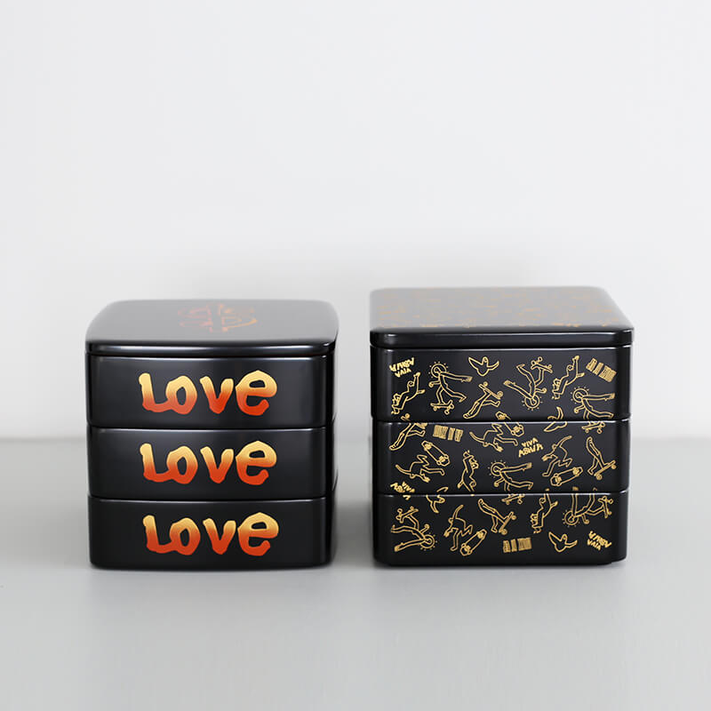 ストア限定】漆琳堂 × Mark Gonzales 6寸3段重 | すべて | マルヒロ