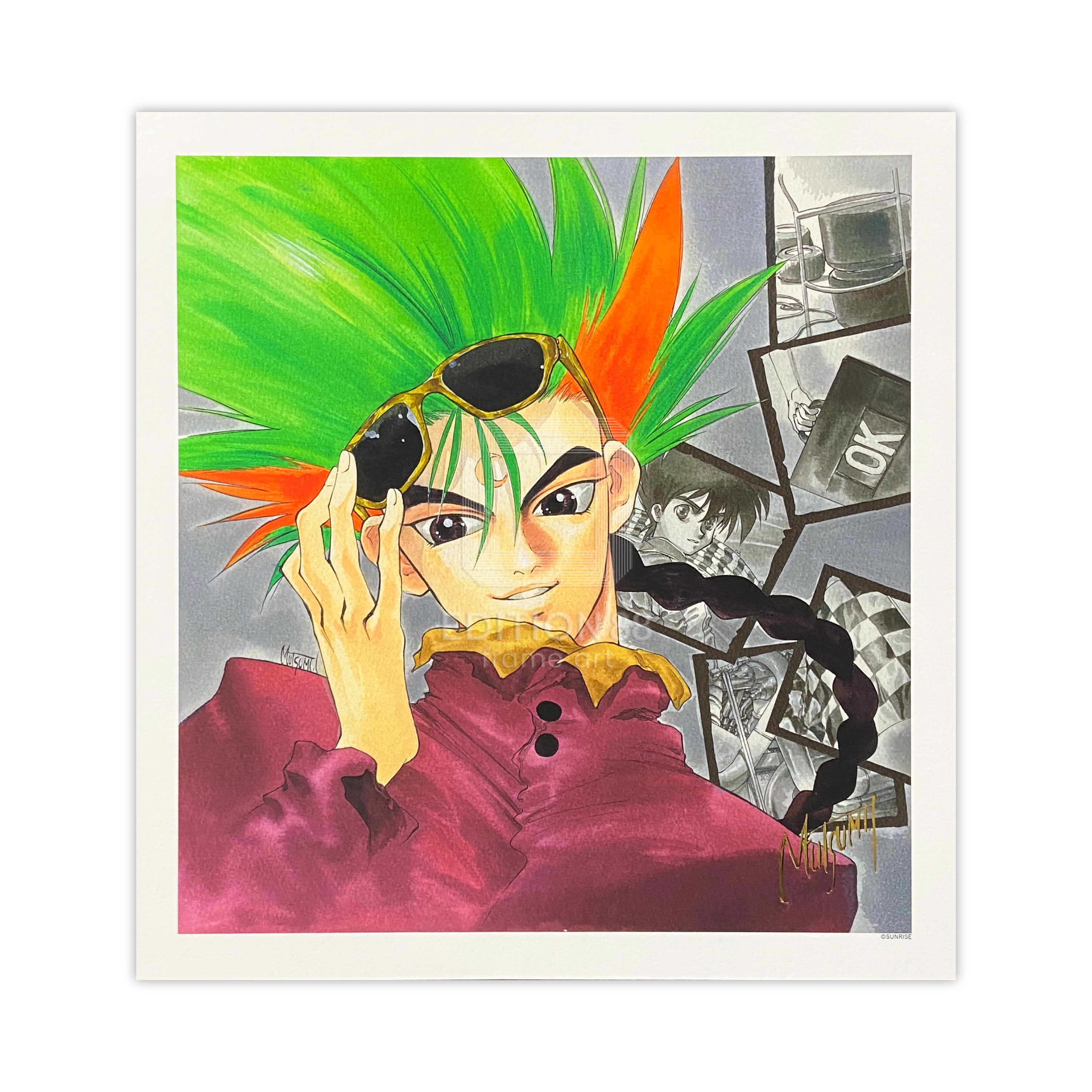 新世紀GPXサイバーフォーミュラ」88グラフ2/いのまたむつみ（箔押し