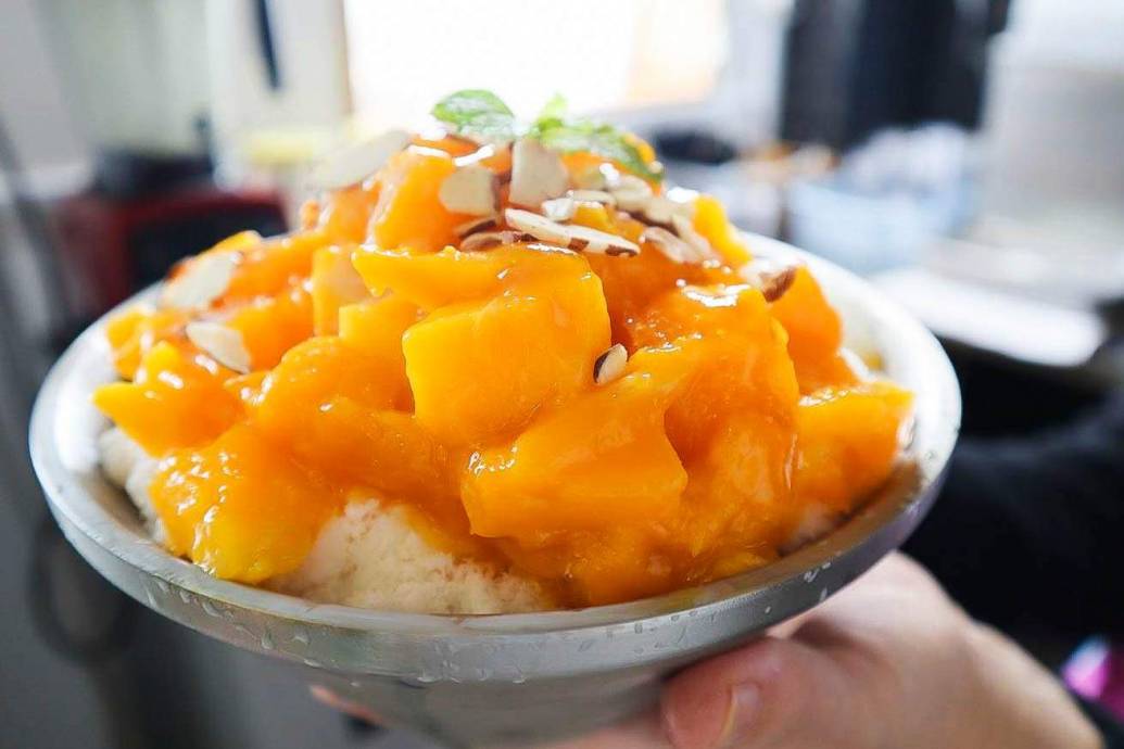雪花】超新鮮マンゴーと濃厚ミルク氷の絶品かき氷 佐賀県変わり種