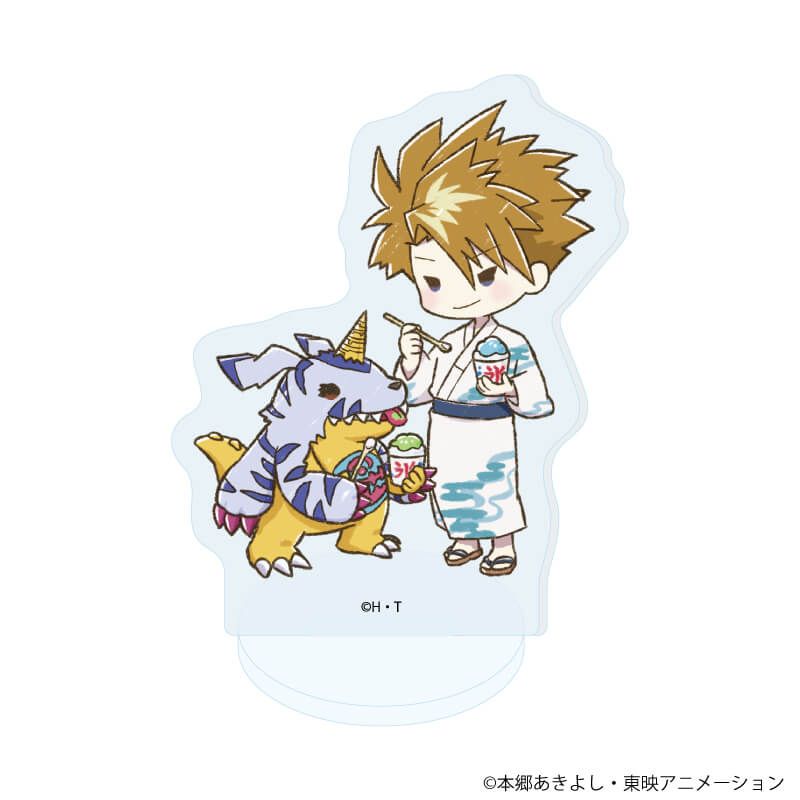アクリルぷちスタンド「デジモンアドベンチャー」05/浴衣ver