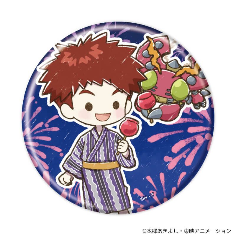 缶バッジ「デジモンアドベンチャー」08/浴衣ver. コンプリートBOX(全8