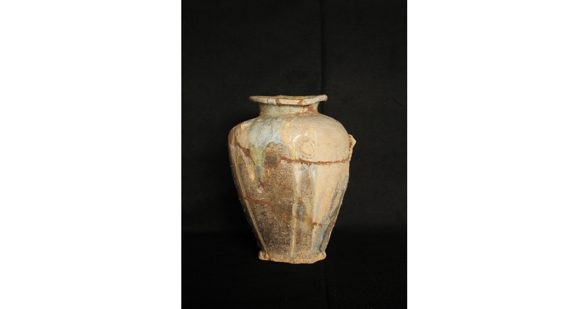 古常滑三筋壺 P040｜骨董店 のびる 古美術 骨董 和風建具 蔵戸 買取の