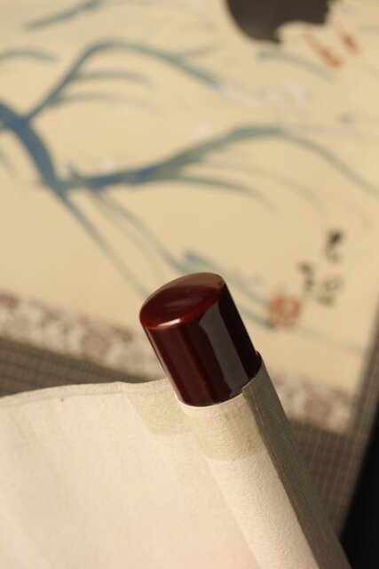 佐野光穂 波千鳥図 絹本掛軸 Z345｜骨董店 のびる 古美術 骨董 和風