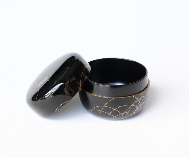 鈴谷鐡五郎 秋草に虫 蒔絵棗 Q374｜骨董店 のびる 古美術 骨董 和風