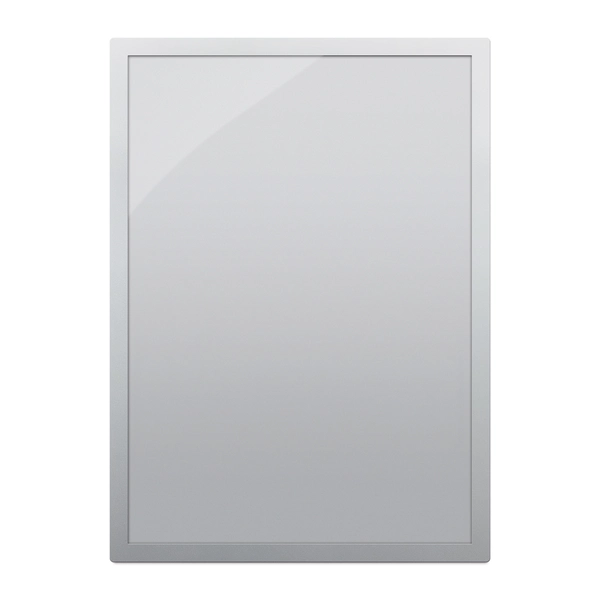 ポスターフィット B2サイズ用 シルバー 背面マグネット付き: 周辺小物