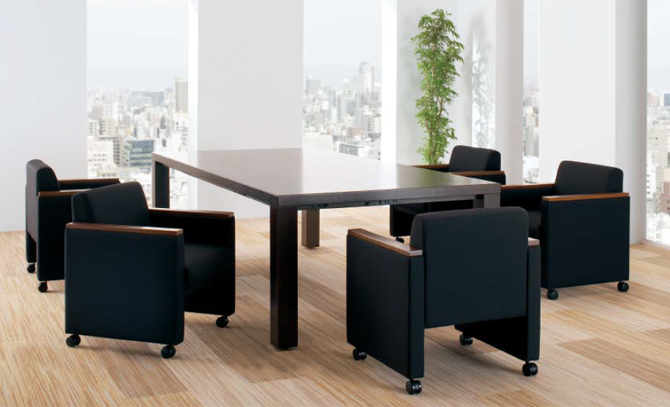 コクヨ 応接セット 応接会議イス オルセー3 応接ミーティング 布 W630