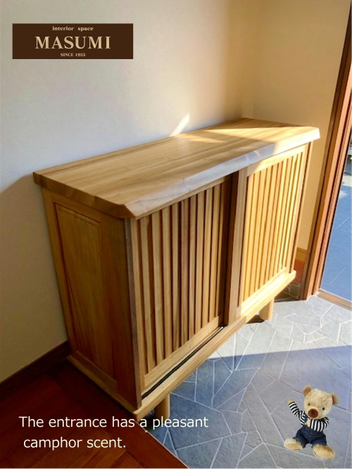 下駄箱 | お客様邸 | マスミ巧芸社-熊本-家具専門店-創業73年