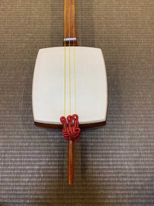 三味線コラム-No.226 撥皮の位置の話 義太夫・津軽・胡弓編。(三味線亀