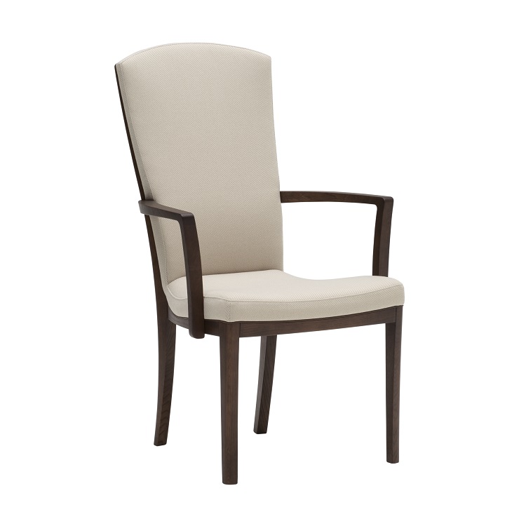 オンライン限定仕様】アームチェア CT7800 ベージュ モカブラウン 通販