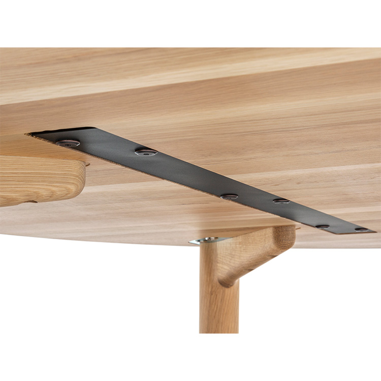 円形ダイニングテーブル DW4351 ウォールナットナチュラル 通販