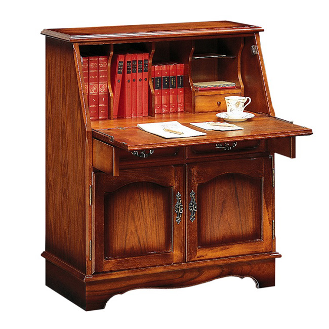 ライティングビューロー QC3001 コロニアルウォールナット 通販