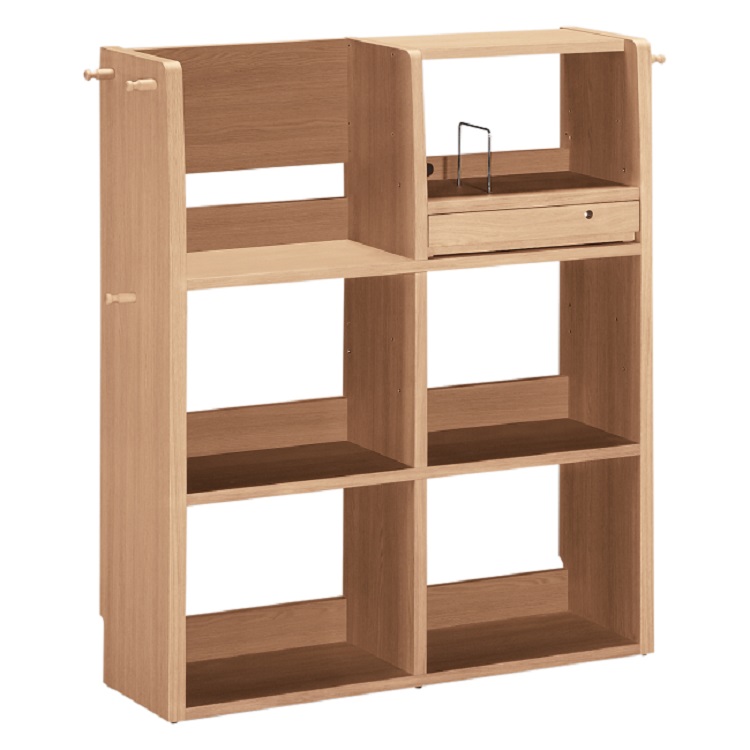 オープンシェルフ 幅90cm QS3087 モカブラウン 通販 | 【公式