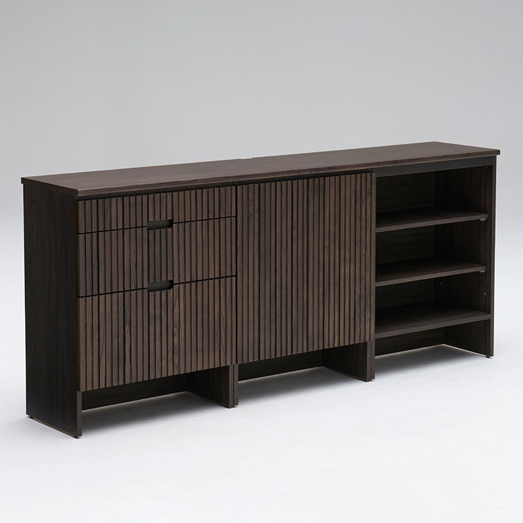 サイドボード（チェスト） QW8004 スモークドオークKR 通販 | 【公式