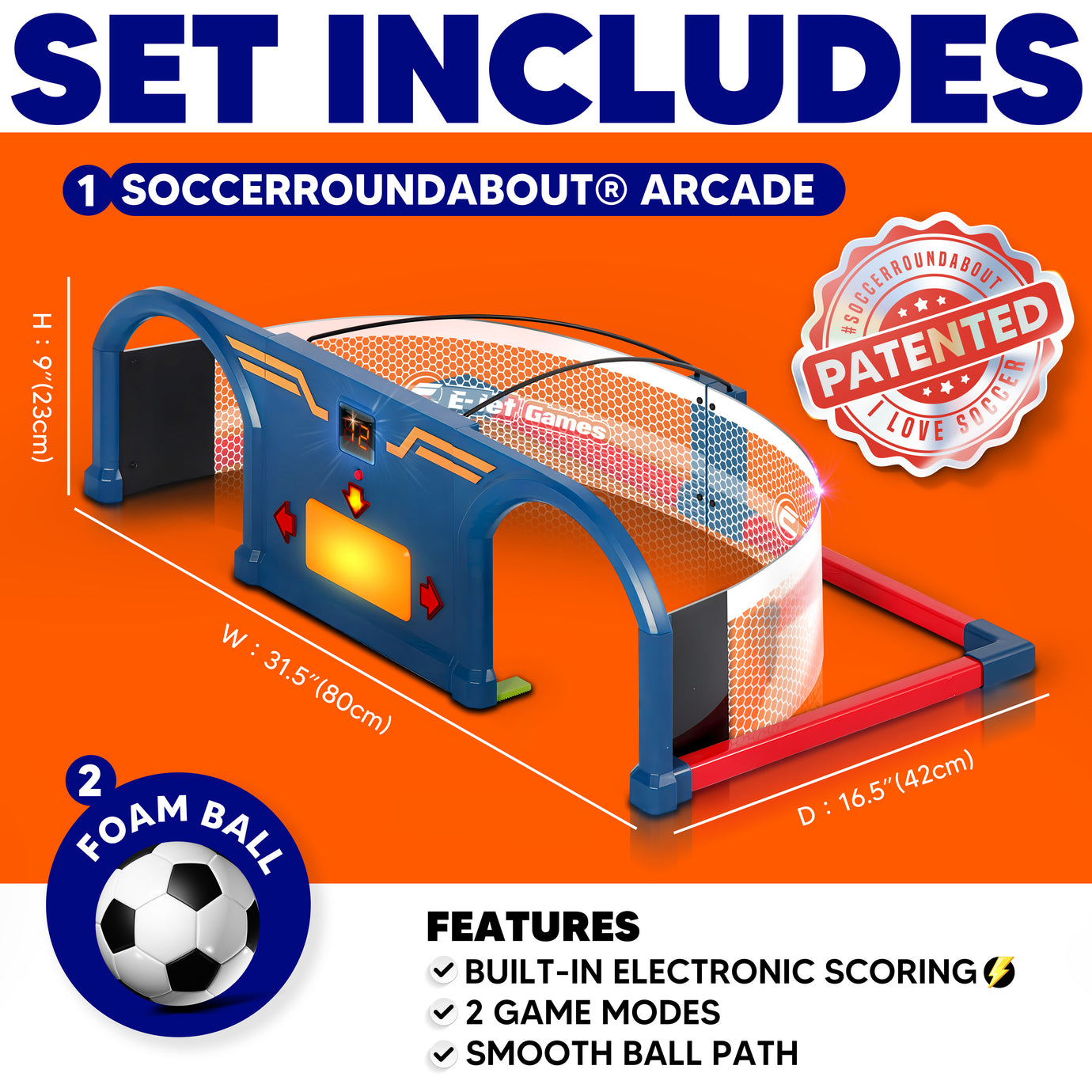 E-Jet Games Soccer Roundabout football training game soccer arcade