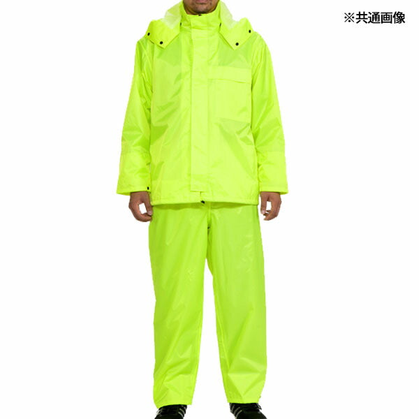 前垣 PVCレインスーツ ブラック AP300BKL MAEGAKI カッパ 合羽 レイン