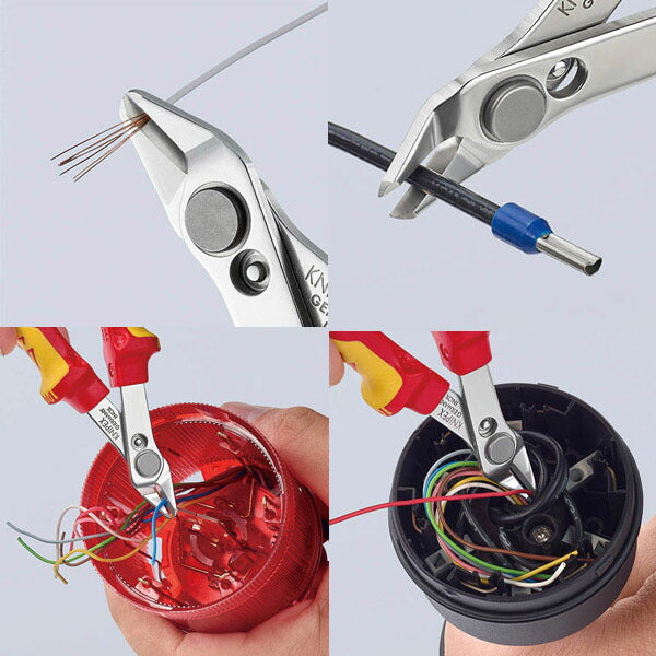 日本正規品 クニペックス 絶縁スーパーニッパー (7806-125SB