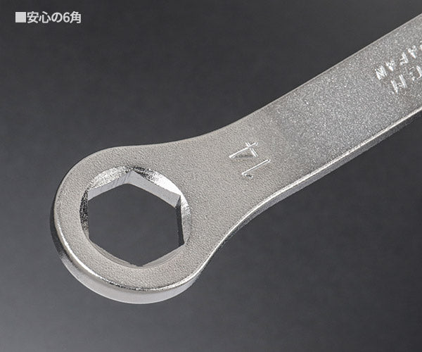 KOTO 6角x12角 極薄めがねレンチセット LW-6100 なめにくい六角と