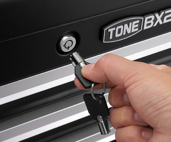 TONE 片開きツールケース（ブラック） bx230bk【エヒメマシン】