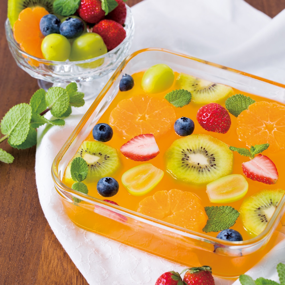 寒天の専門店】カップゼリー80℃ オレンジ味(2袋入): スイーツ_