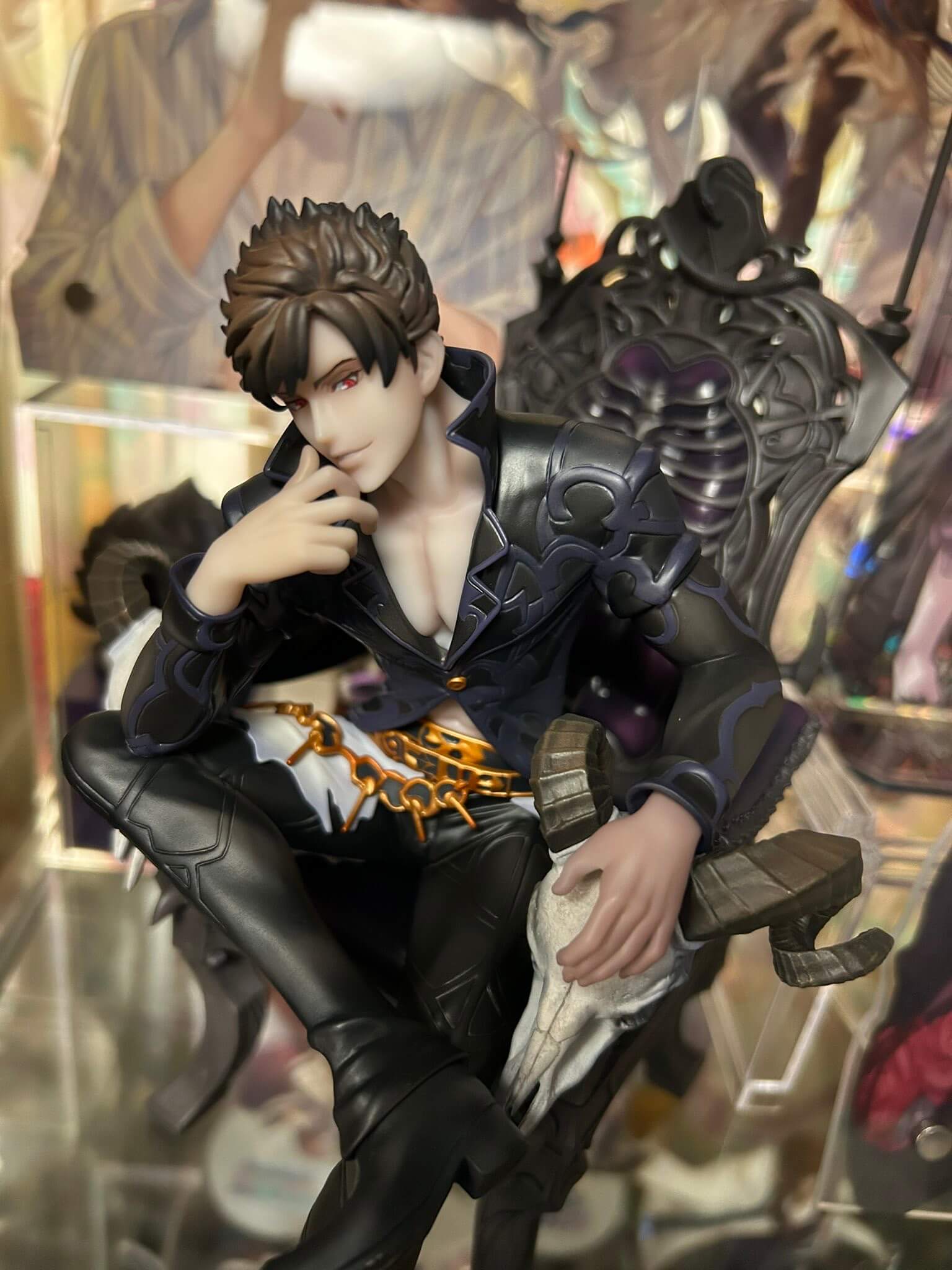 グラブル】ベリアルのスタチューが届き始めるも不評続出…椅子は豪華