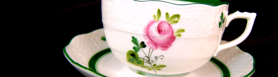 ポピンズ】ヘレンド ウィーンの薔薇 バラ ファーストエディション