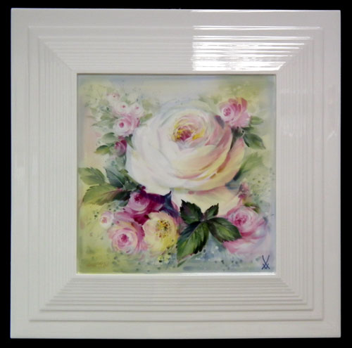 ユーロクラシクス｜マイセン プラーク 陶板画 フラワー フルーツ 四季 風景