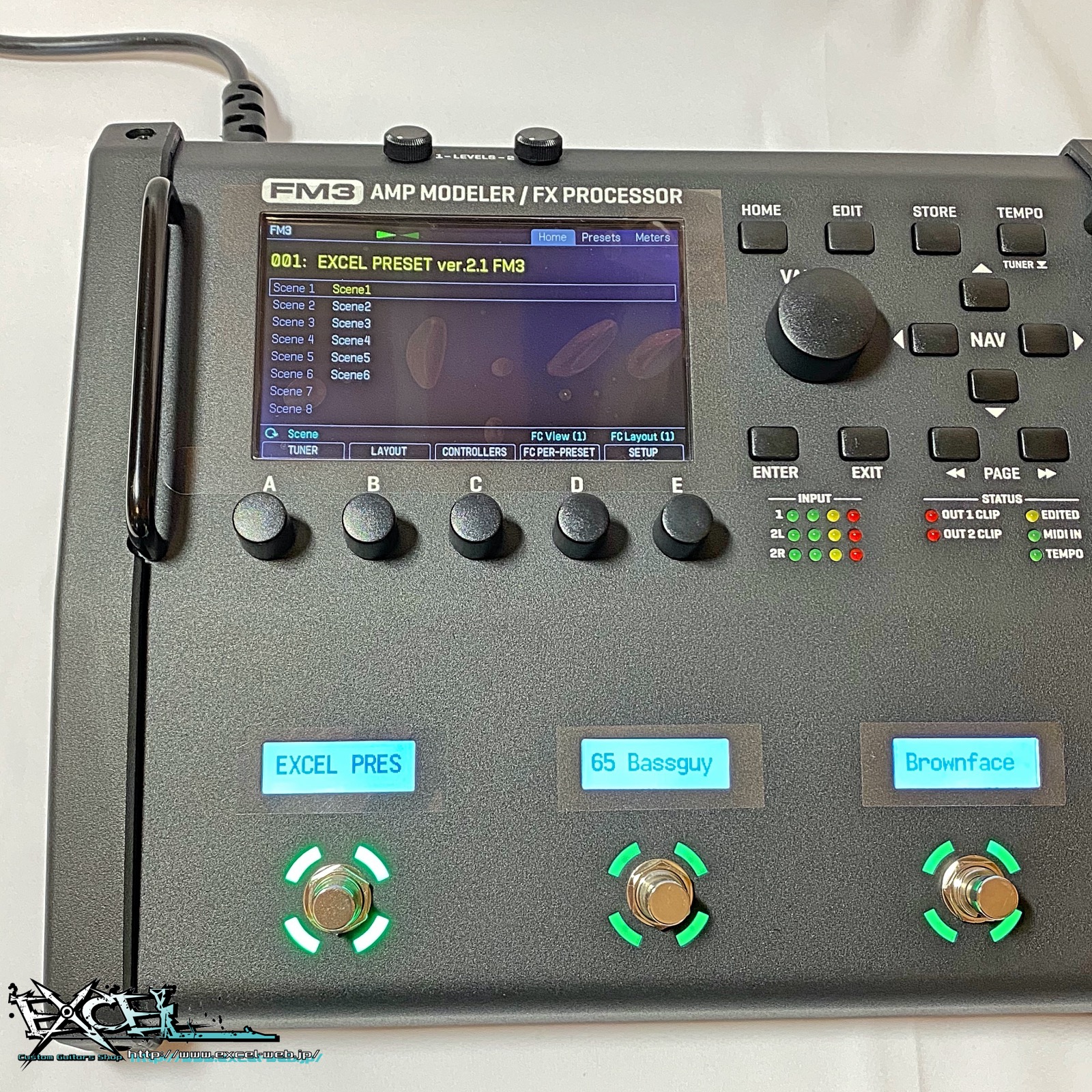 FRACTAL AUDIO SYSTEMS「FM3」+EXCEL PRESET | EXCELネットショップ
