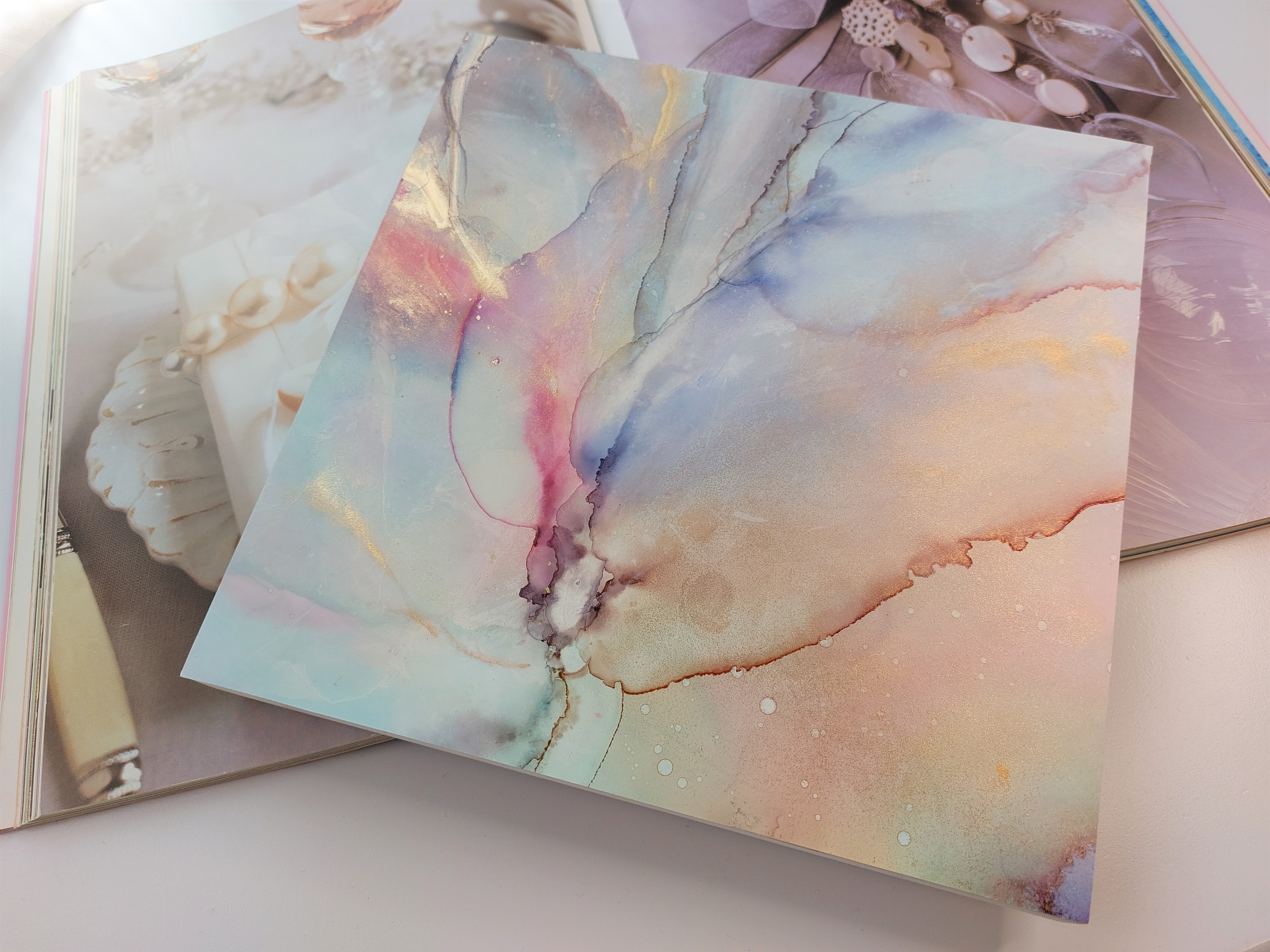 コースレッスン】はじめてのアルコールインクアート講座 | FANTIST