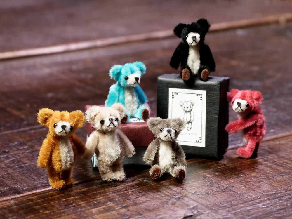 コースレッスン】モールアートで作る！ミニチュアテディベア制作講座