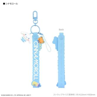 サンリオキャラクターズ 3Dマスコット 付き ハンドストラップ