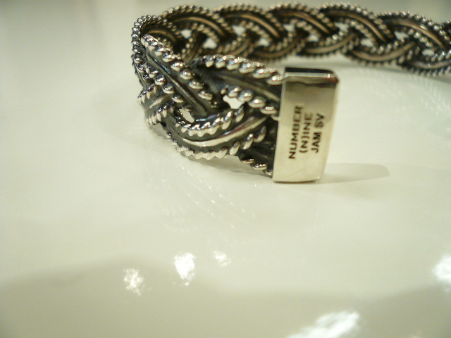 JAM HOME MADE ( ジャムホームメイド) - NUMBER(N)INE BRAIDING BANGLE
