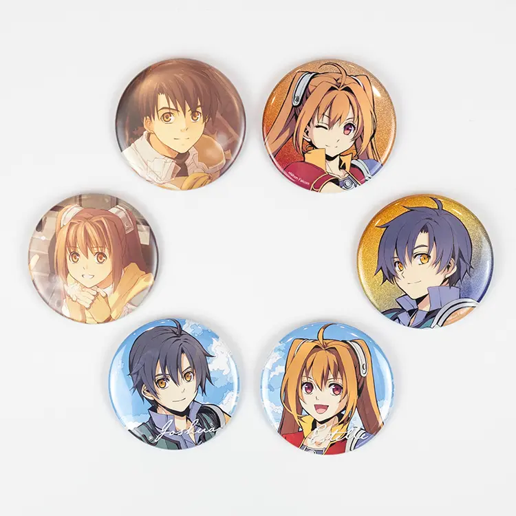 ファルコムショップ | 英雄だらけ缶バッジVol.1 (エステル&ヨシュア）