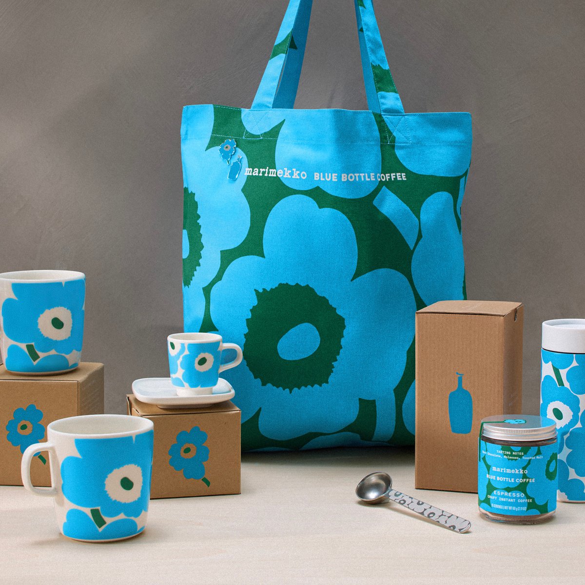 ブルーボトルコーヒーがマリメッコと再びコラボ エプロンなどの限定