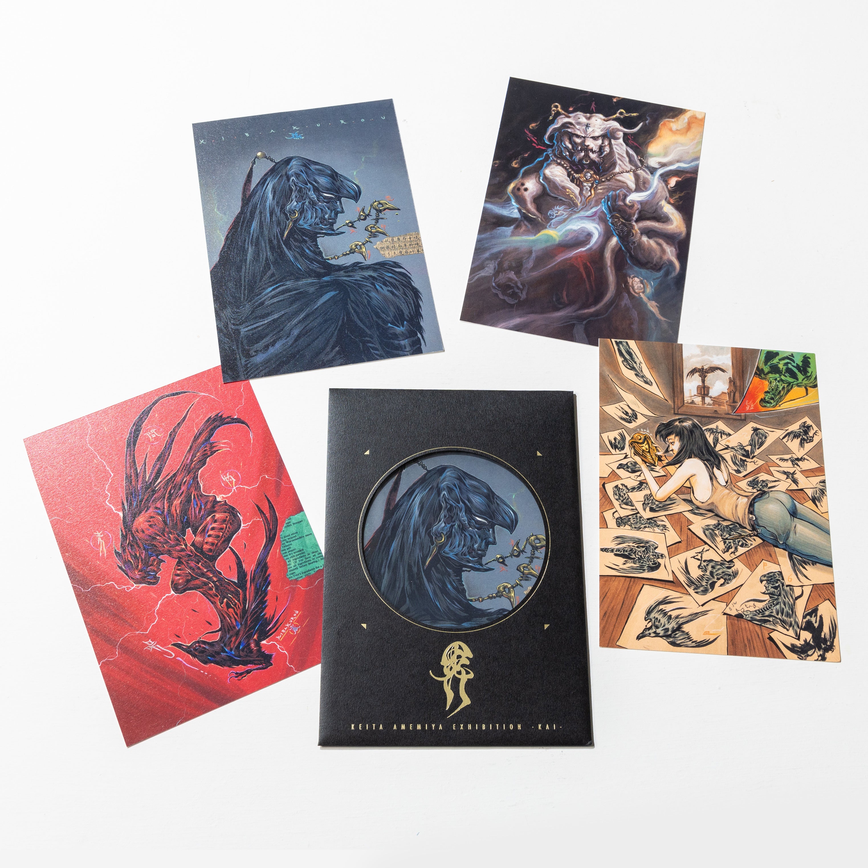 雨宮慶太仕事展-界- アートカードセット – FAV ALL