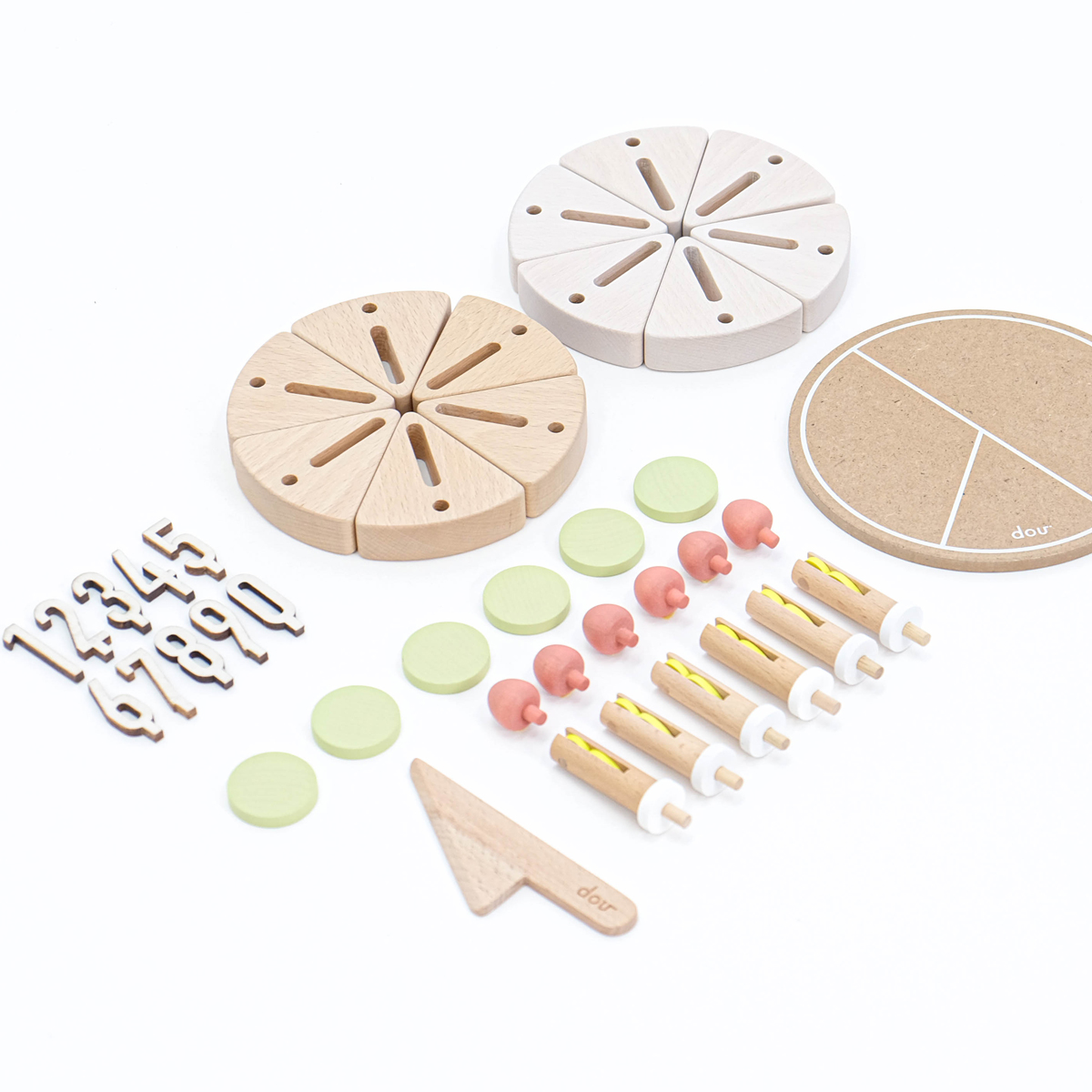 dou make a wish（おしゃれなケーキの木製おままごとセット）の通販