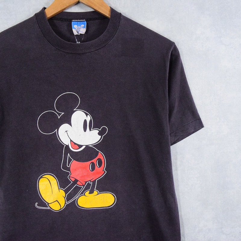 80s 90s 80年代 90年代 ディズニー ミッキーマウス アメリカ製 黒