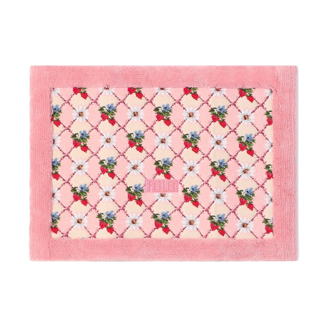 ハブアワンダフルデイ！ バスマット HWD-241498(ペールピンク): FEILER