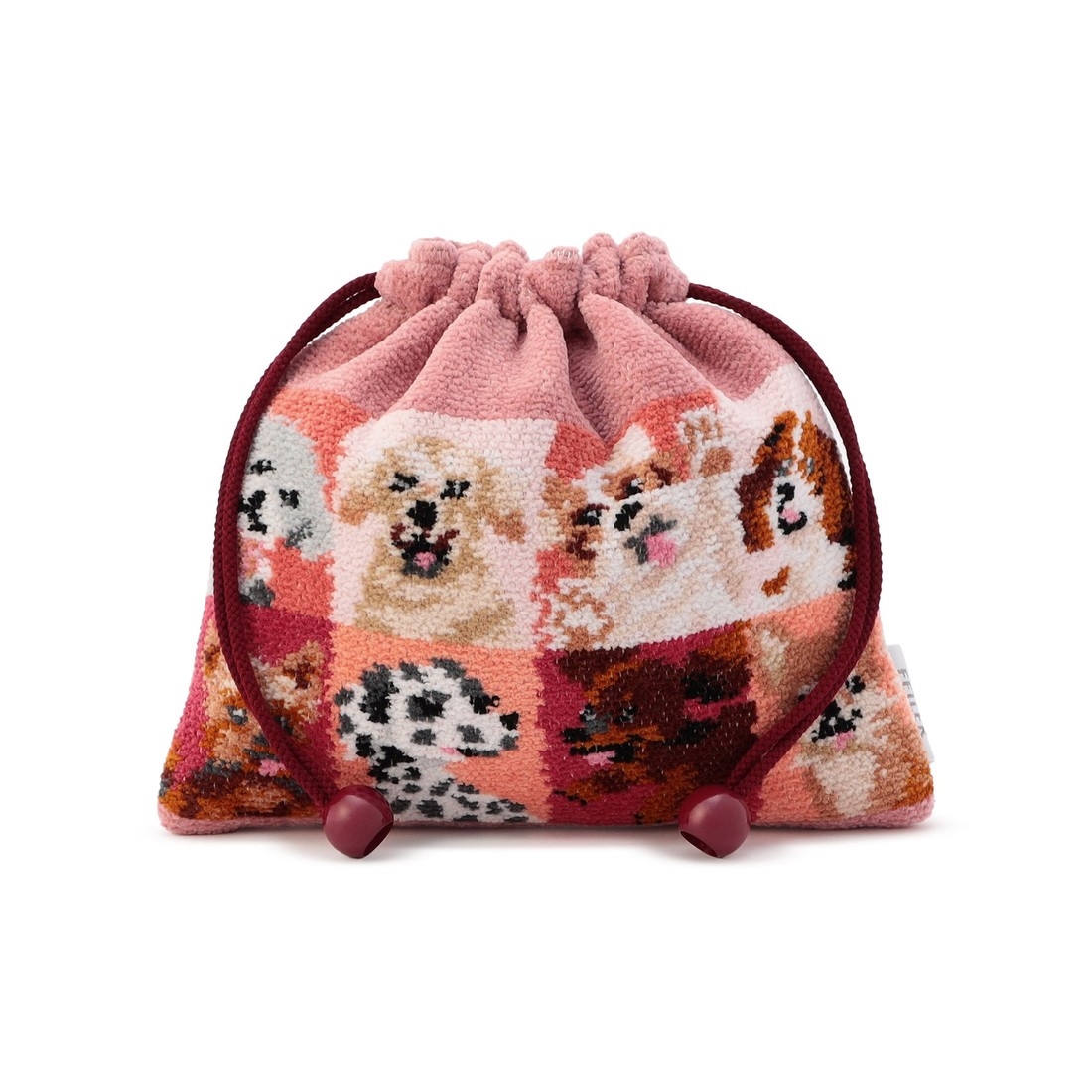 ルック！マイドッグ 巾着 MDG-257068(ピンク): FEILER｜フェイラー公式