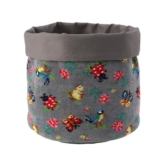 ハイジ ファブリックバスケット HE-191334（WEB限定）(ホワイト