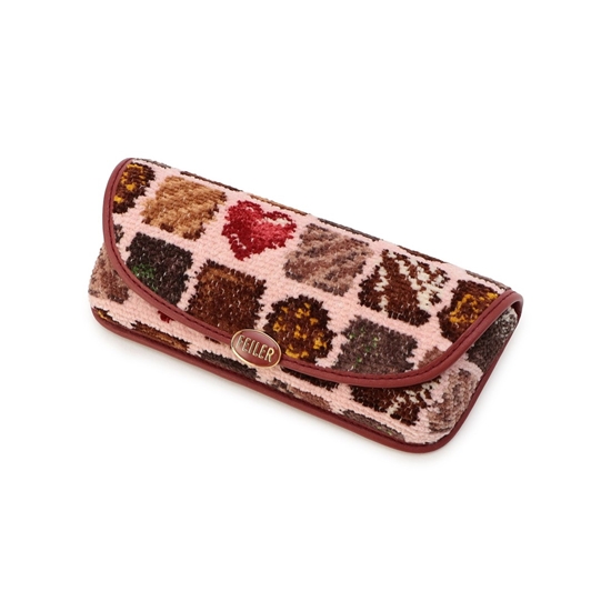 コフレドゥショコラ メガネケース FDC-257063（WEB限定）(ペールピンク