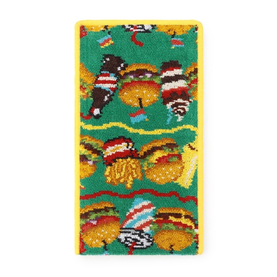 バーガーショップ ハンカチポーチ（WEB限定）(グリーン): LOVERARY BY