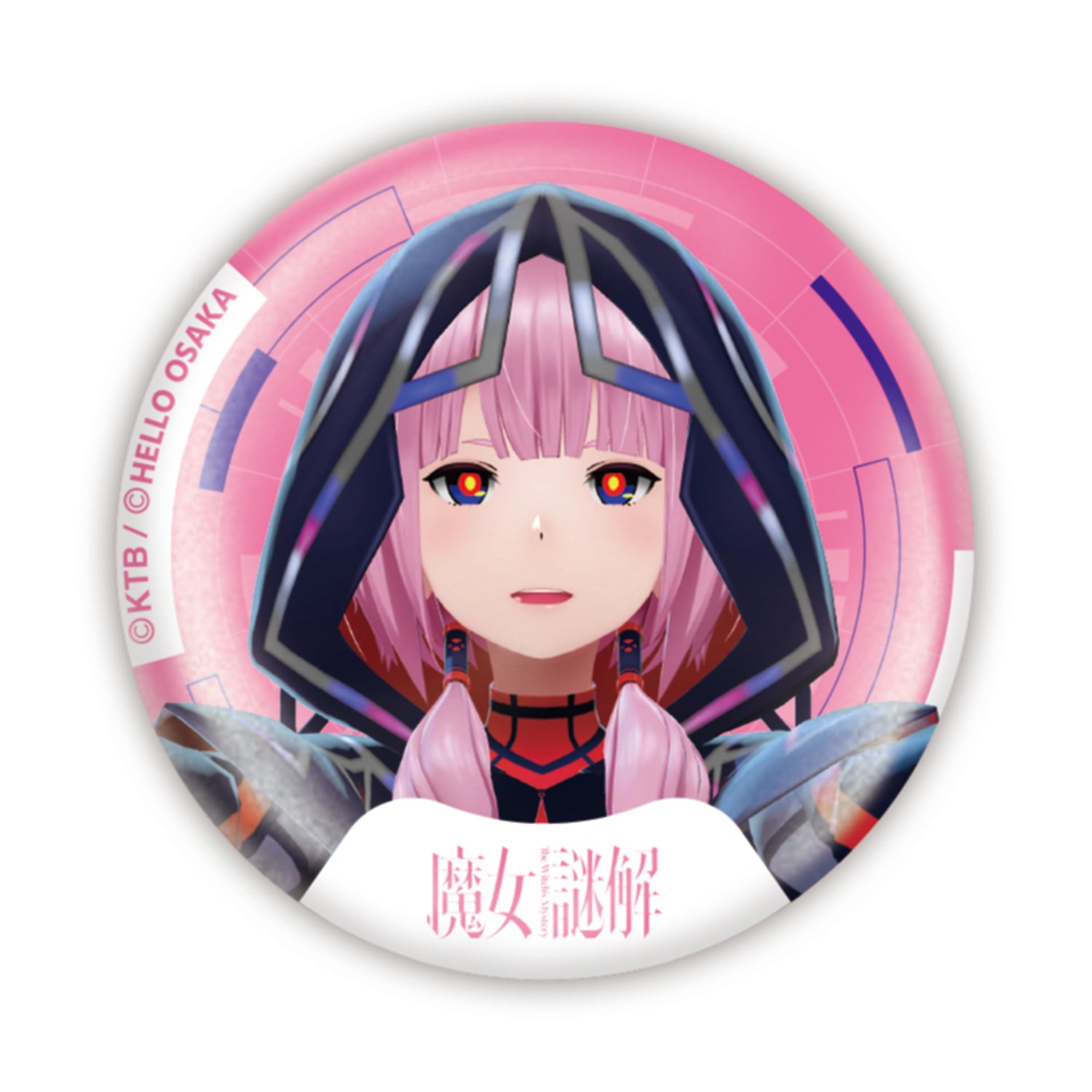 KAMITSUBAKI STUDIO×HELLO OSAKA】クッション缶バッジ3個セットA（化歩