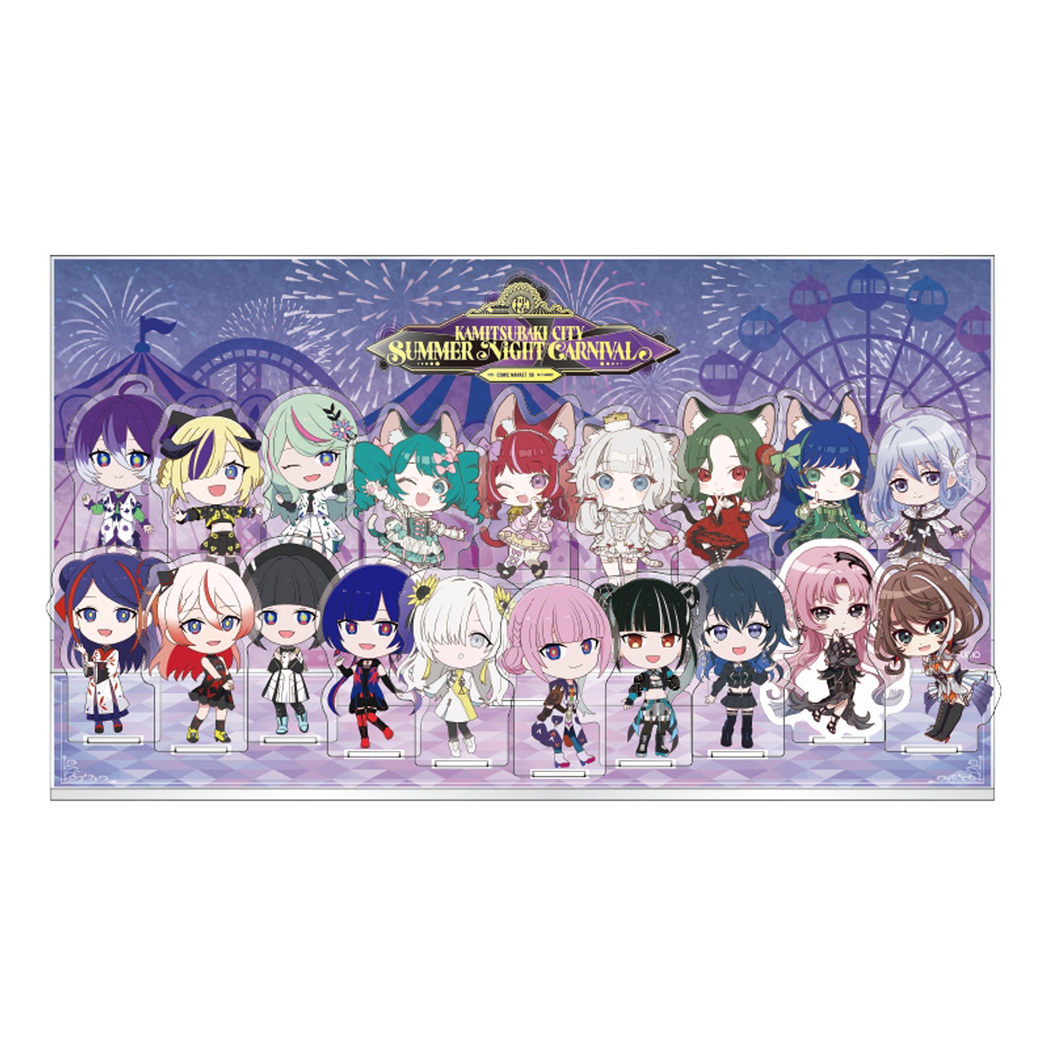 KAMITSUBAKI STUDIO】ランダムアーティストロゴアクリルキーホルダー