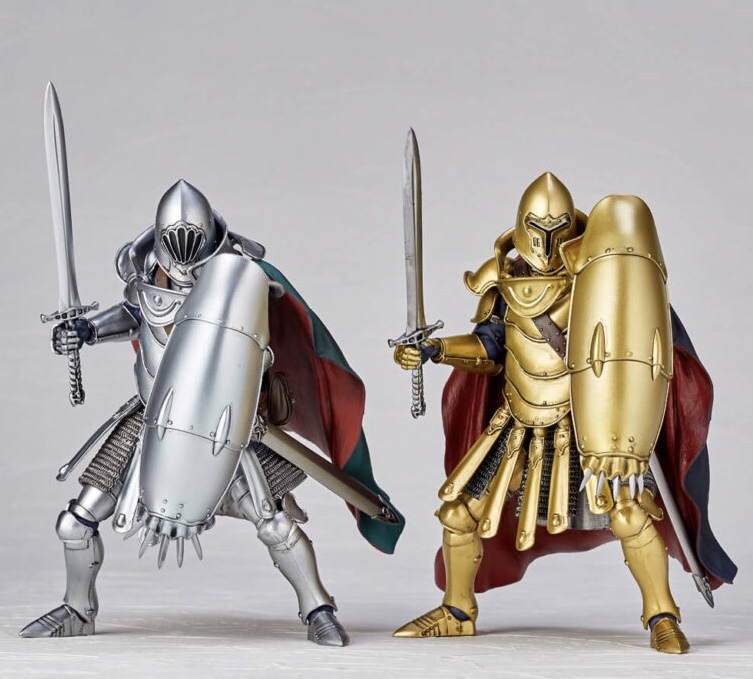 タケヤ式自在置物から新作！「トルメキア装甲兵」の【クシャナ親衛隊