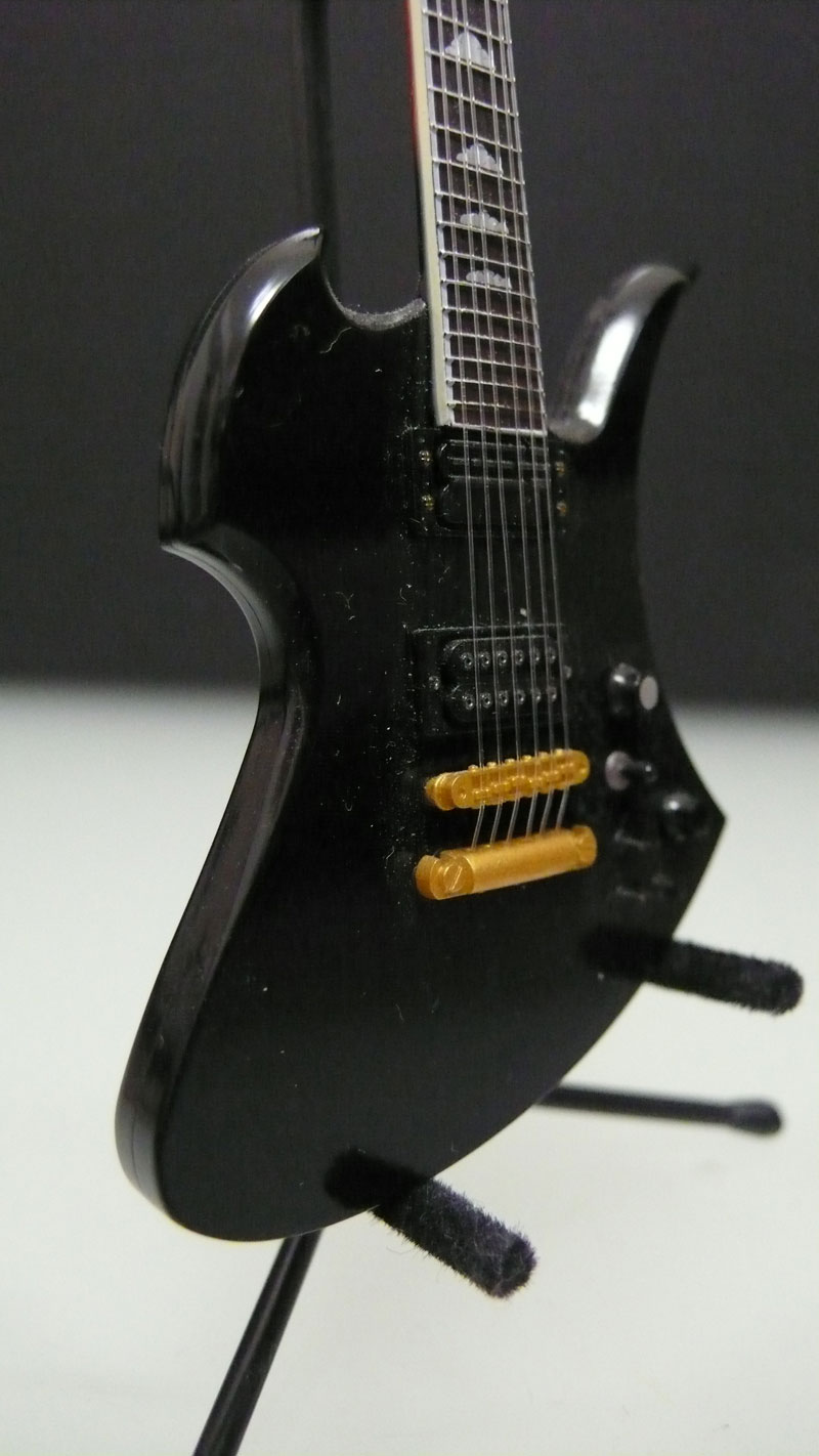 hide ギターコレクション Burny MG-280X Prototype｜フィギュア レビュー