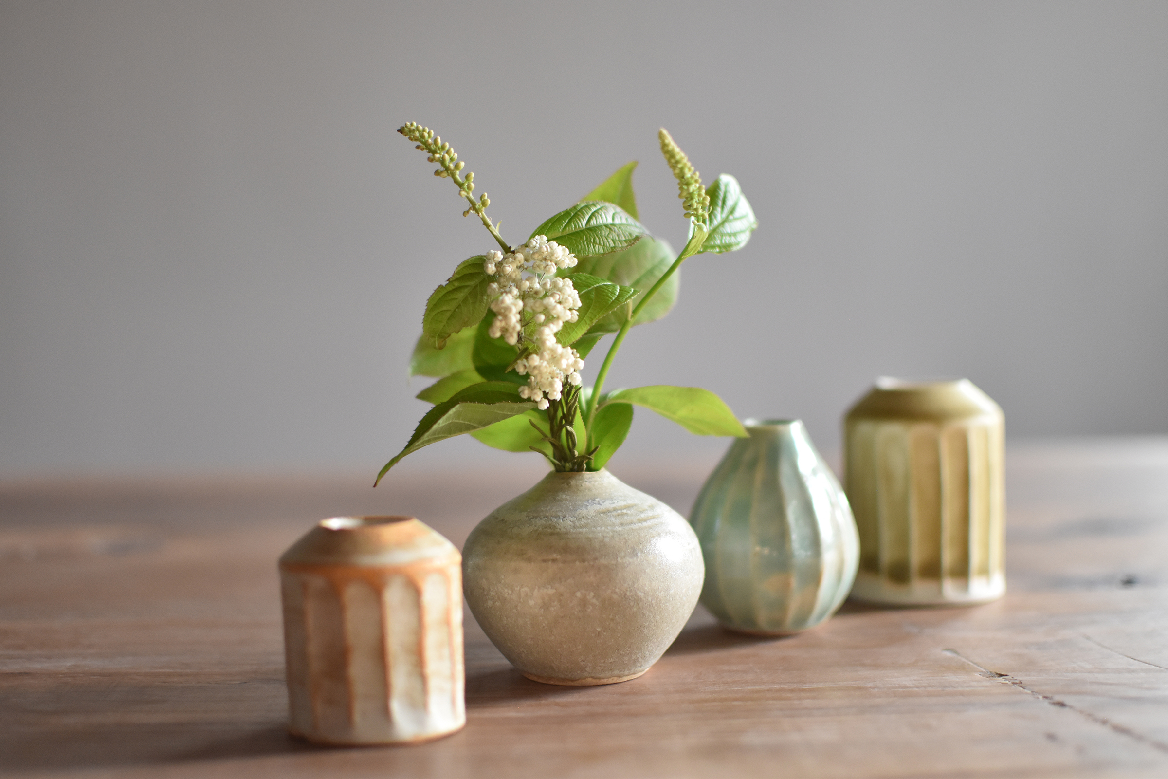 北欧フィーカ｜デンマークと花の器。セラミックアーティスト、Aya