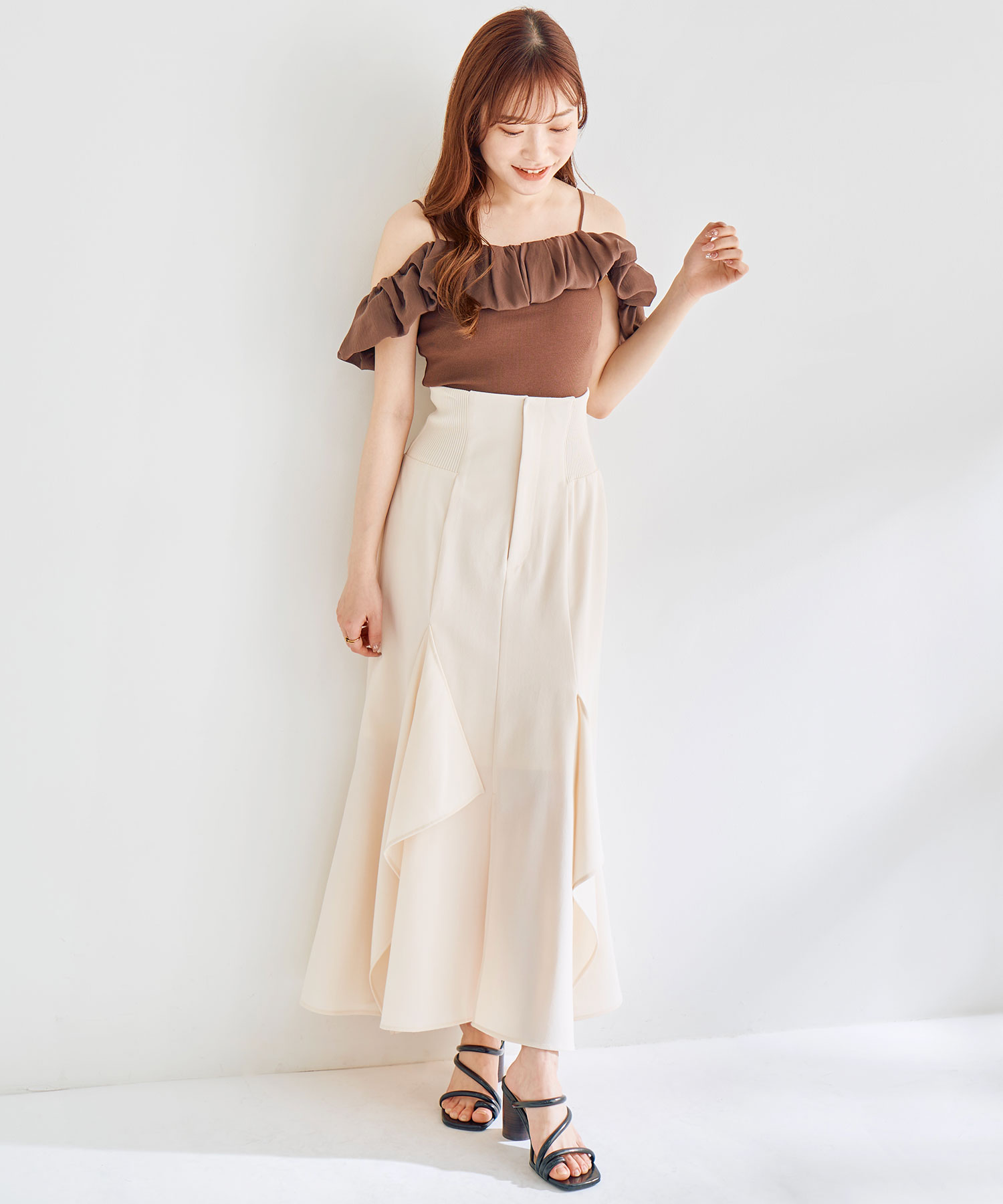 コルセットリブマーメイドスカート｜PETAL ONLINE（ペタルオンライン）