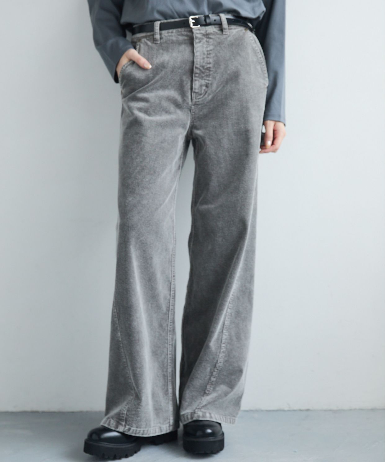 ピグメント加工コーデュロイパンツ｜Stola.（ストラ）公式通販サイト