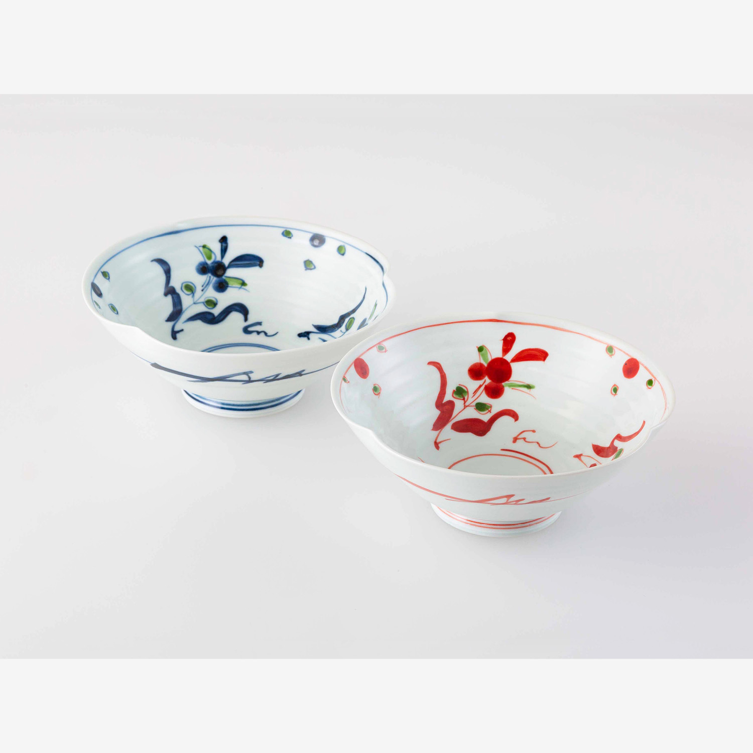 Price Gift｜万歴 手描き6寸多用鉢ペア｜西海陶器 | SAIKAI B-SHOP