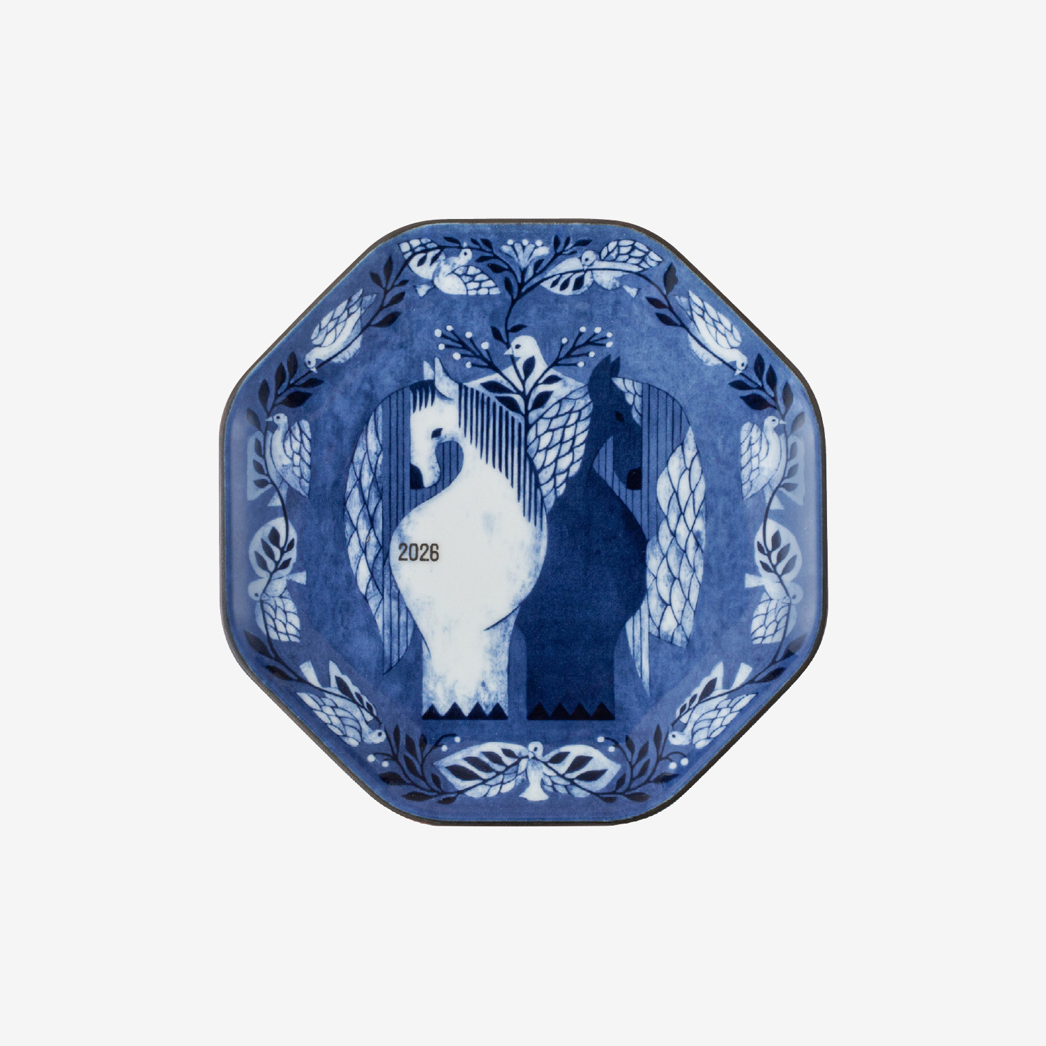 企画アイテム｜福田利之×波佐見 イヤープレート 2026年｜西海陶器